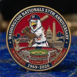 WashingtonNationals 57Th Anniversary Commemorative Coin 2026
