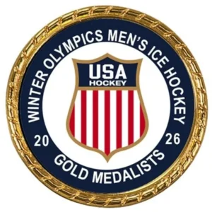 Tribute Coin 2026 Winter Olympics Men's Ice Hockey Gold Medalist Champions