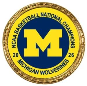 Tribute Coin Michigan Wolverines 2026  Men's Basketball National Champions