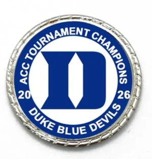 Tribute Coin Duke Blue Devils 2026 ACC Basketball Tournament Champions