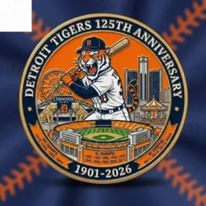 Tigers 125Th Anniversary Commemorative Coin 2026