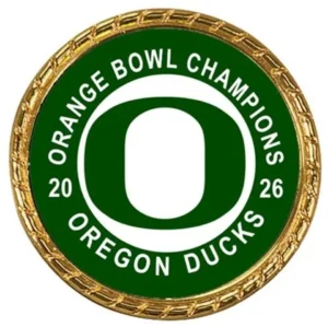 Tribute Coin Oreg ducks 2026 Orange Bowl Football Champions