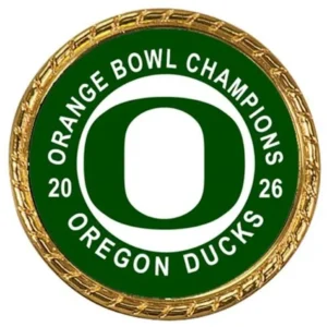 Tribute Coin Oreg ducks 2026 Orange Bowl Football Champions