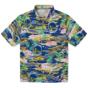 Golden State Warriors Flamingo Retreat 2026 Hawaiian Shirt