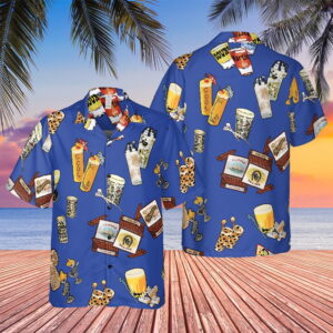 Robin Williams Tropical Bird Floral Hawaiian Shirt