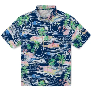 Indianapolis Colts Flamingo Retreat 2026 Hawaiian Shirt