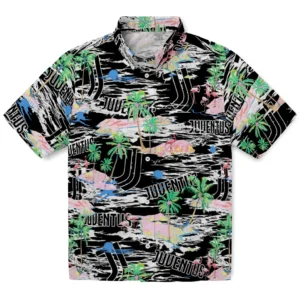 Juventus Flamingo Retreat 2026 Hawaiian Shirt