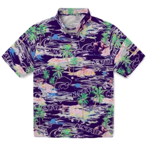 Kansas State Wildcats Flamingo Retreat 2026 Hawaiian Shirt