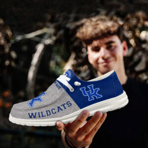 Kentucky Wildcats Custom Name 2026 Hey Dude Shoes