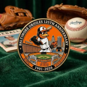 Baltimore Orioles 125Th Anniversary Commemorative Coin 2026