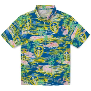 Leeds United Flamingo Retreat 2026 Hawaiian Shirt