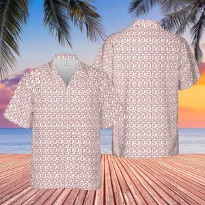 Fear And Loathing In Las Vegas Raoul Duke Linear Labyrinth Hawaiian Shirt