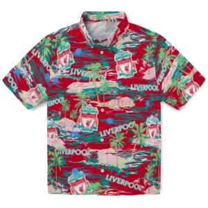 Liverpool Flamingo Retreat 2026 Hawaiian Shirt