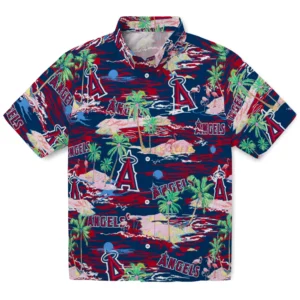 Los Angeles Angels Flamingo Retreat 2026 Hawaiian Shirt