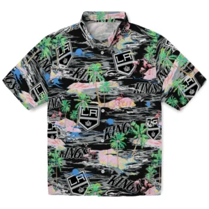 Los Angeles Kings Flamingo Retreat 2026 Hawaiian Shirt