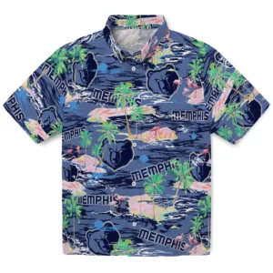 Memphis Grizzlies Flamingo Retreat 2026 Hawaiian Shirt
