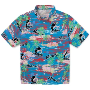 Miami Marlins Flamingo Retreat 2026 Hawaiian Shirt
