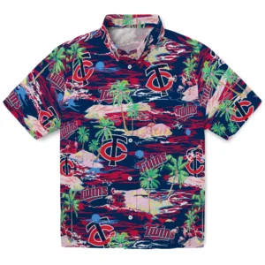 Minnesota Twins Flamingo Retreat 2026 Hawaiian Shirt