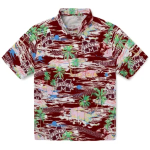 Mississippi State Bulldogs Flamingo Retreat 2026 Hawaiian Shirt