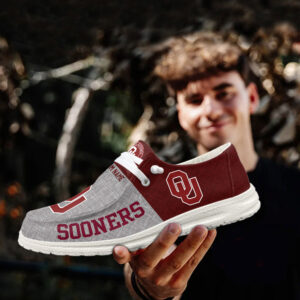 Oklahoma Sooners Custom Name 2026 Hey Dude Shoes