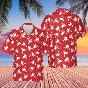 The White Lotus Ethan Spiller Palm Tree Hawaiian Shirt