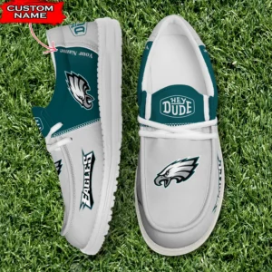 Philadelphia Eagles Custom Name Teams 2026 Hey Dude Shoes