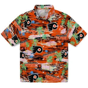 Philadelphia Flyers Flamingo Retreat 2026 Hawaiian Shirt