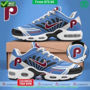 Custom Name Philadelphia Phillies 2026 Air Max Shoes Air Cushion Sneakers