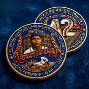 Jackie Robinson 80Th Anniversary Barrier Breaker Coin 2026
