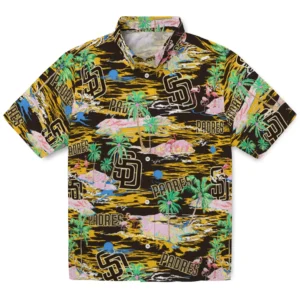 San Diego Padres Flamingo Retreat 2026 Hawaiian Shirt