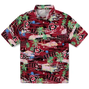 San Diego State Aztecs Flamingo Retreat 2026 Hawaiian Shirt