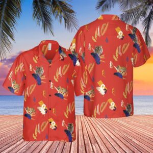Max Payne 3 Max Payne Tropical Parrots Hawaiian Shirt