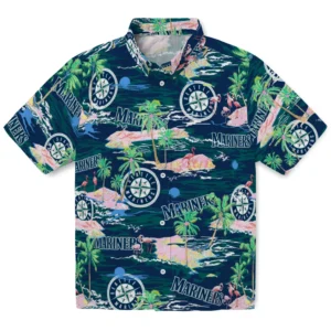 Seattle Mariners Flamingo Retreat 2026 Hawaiian Shirt