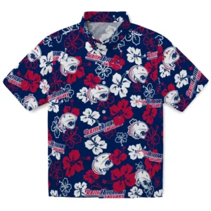 South Alabama Jaguars Hibiscus Bloom Hawaiian Shirt