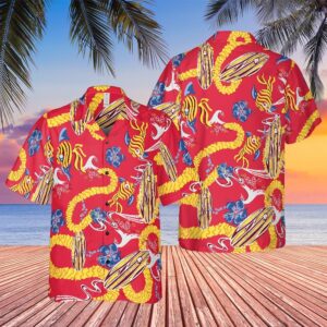 Romeo And Juliet 1996 Romeo Kimono Flowers Cart Hawaiian Shirt