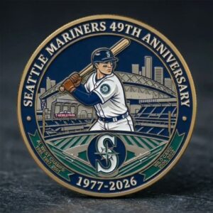 Seattle Mariners 49Th Anniversary Commemorative Coin 2026