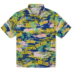 Toledo Rockets Flamingo Retreat 2026 Hawaiian Shirt