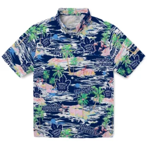 Toronto Maple Leafs Flamingo Retreat 2026 Hawaiian Shirt