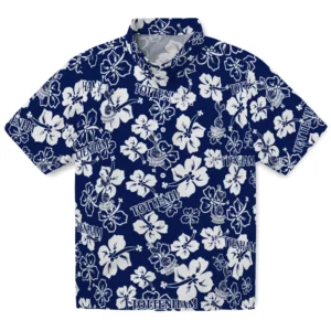 Tottenham Hotspur Hibiscus Bloom Hawaiian Shirt