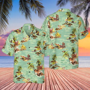 Alien Harry Dean Stanton Samuel Brett Tropical Hawaiian Shirt