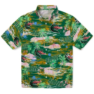 UAB Blazers Flamingo Retreat 2026 Hawaiian Shirt