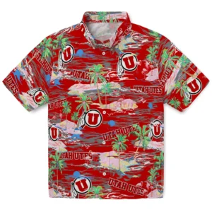 Utah Utes Flamingo Retreat 2026 Hawaiian Shirt