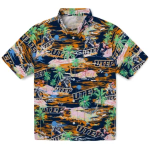 UTEP Miners Flamingo Retreat 2026 Hawaiian Shirt