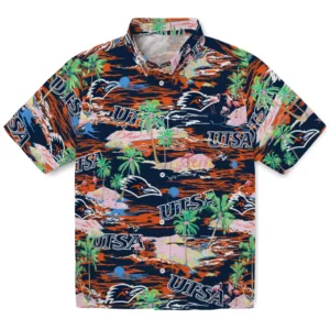UTSA Roadrunners Flamingo Retreat 2026 Hawaiian Shirt