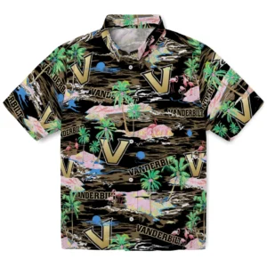 Vanderbilt Commodores Flamingo Retreat 2026 Hawaiian Shirt