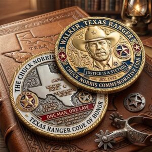 Walker Texas Ranger Chuck Norris Commemorative Coin 2026