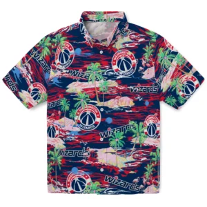Washington Wizards Flamingo Retreat 2026 Hawaiian Shirt