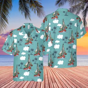 Hawkeye Wilson Fisk Kingpin White Hibicus Hawaiian Shirt