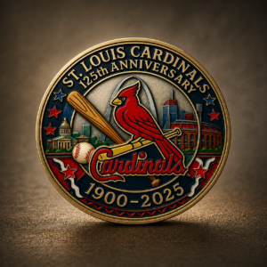 St Louis Cardinals 125Th Anniversary Commemorative Coin