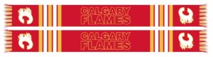 National Hockey League Calgary Flames Alt Graphic Scarf - Hockey Fan Winter Accessory